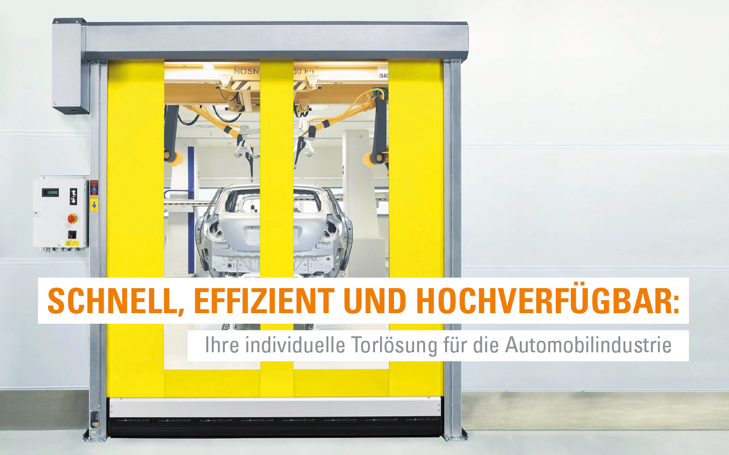 Special doors in the automotive sector